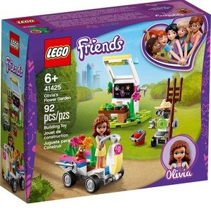 New LEGO friends Olivia’s flower garden mini doll set